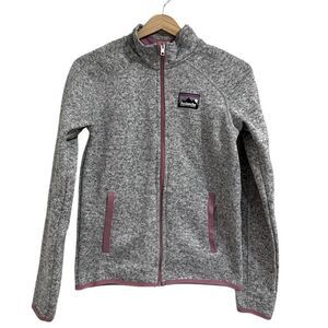 Avalanche Gray Utility Jacket with Textured Finish EUC